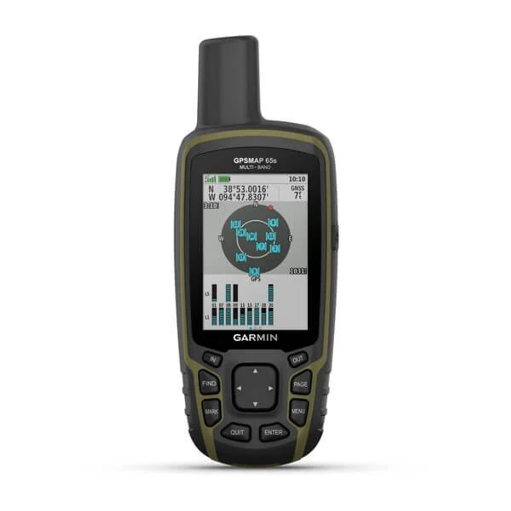 Навигатор Garmin GPSMAP 65 S, Multi-Band без топографических карт
