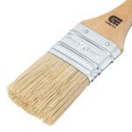 Кисть плоская 36 мм, натуральная щетина, деревянная ручка Сибртех 82262