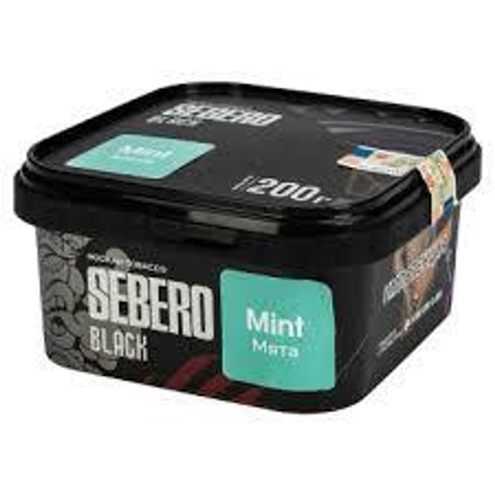 SEBERO Black  Мята (Mint) 200г