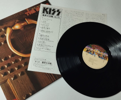 Винтажная виниловая пластинка LP Kiss (Music From) The Elder (Japan 1981) (No Obi) A World Without Heroes