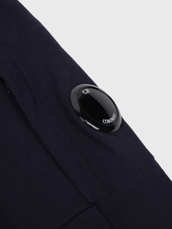 Свитшот на молнии C.P. Company Diagonal Raised Half Zip Navy