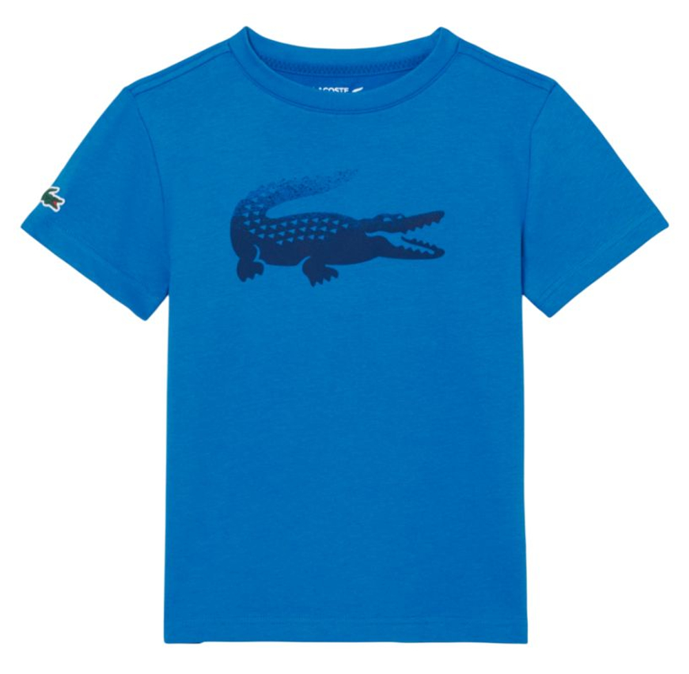 Детская теннисная футболка Lacoste Kids' Lacoste x Daniil Medvedev Ultra Dry