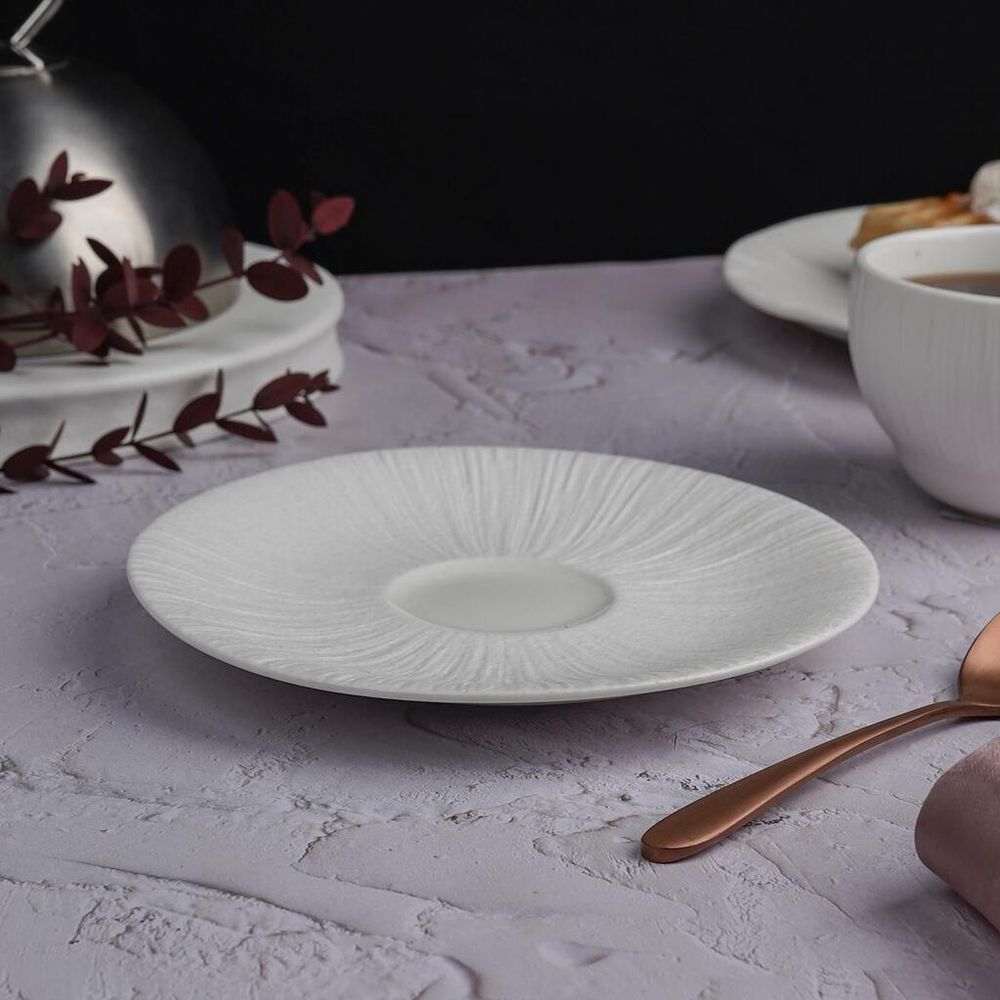 Блюдце d 16,5 см h2 см чайное для чашки арт. 81222588 Frost   Proff Cuisine [6]