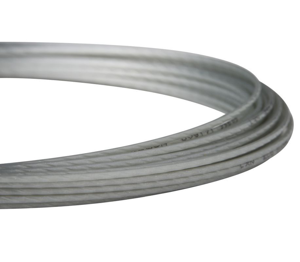 Теннисные струны Luxilon ECO Rough 125 (12,2m) - Серебро