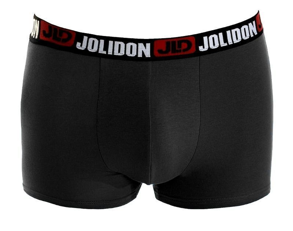 Мужские трусы-боксеры с широкой мягкой резинкой (Размер: XL) (Цвет: черный)