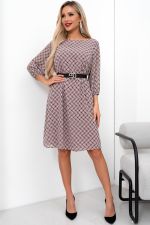 Платье Энджи (пудровый) Р11-2015/4 Nikol