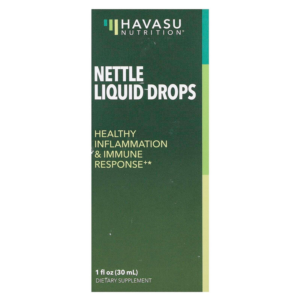 Havasu Nutrition, жидкие капли с крапивой, 30 мл (1 жидк. унция)