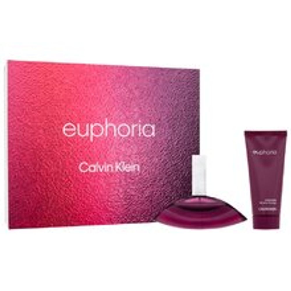 Calvin Klein Euphoria Gift Set EDP and 100 ml perfumed body lotion 100 ml 100ml