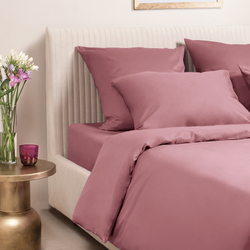 Комплект постельного белья 2-сп с простыней на рез. 140х200 САТИН-премиум "Моноспейс бузина" (нав. 70х70 или 50х70)