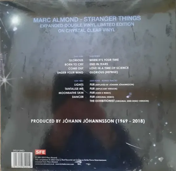 Marc Almond – Stranger Things (Coloured Clear) 2LP