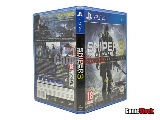 PS4 Sniper Ghost Warrior 3 (Б/У, Русские субтитры, CUSA-04854)