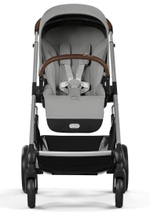 Коляска Cybex Balios S Lux SLV complete Cloud G Almond Beige Plus Base G 4 в 1 Stone Grey с дождевиками