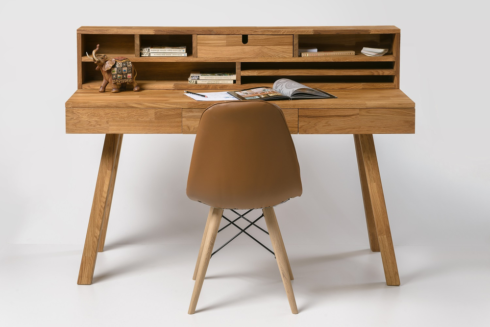 Стол письменный из массива дуба Модерн 2 (Бостон-2)