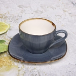 Чайная пара «Corsica blue» (кружка 200мл+блюдце)