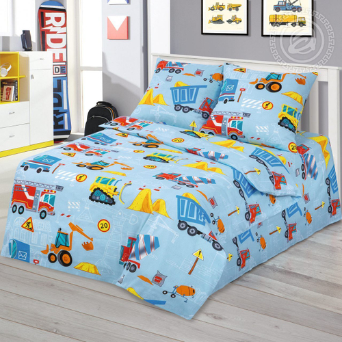 Комплект постельного белья Строитель Бязь 150см