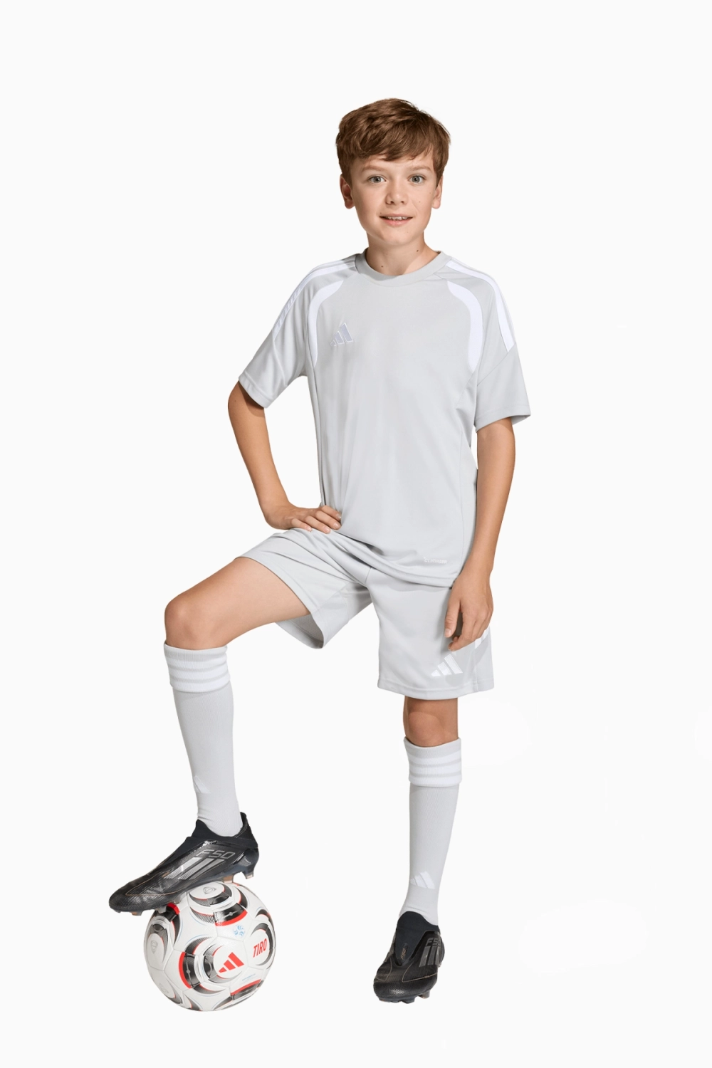 Футболка adidas Tiro 26 League Junior - серый