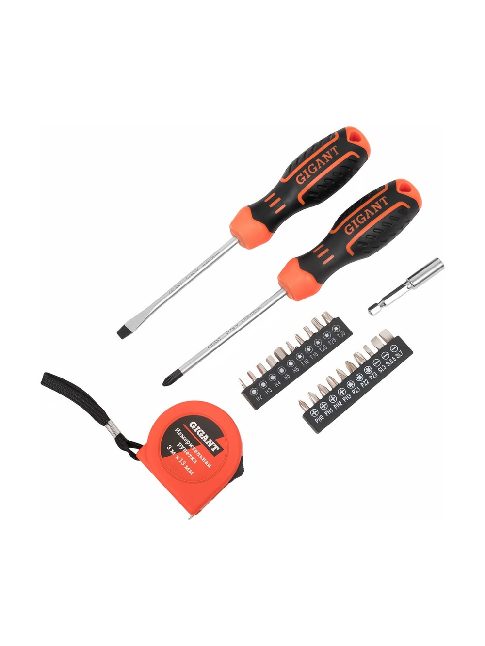 Универсальный набор инструмента для дома, 42 предмета Gigant GNJ-42