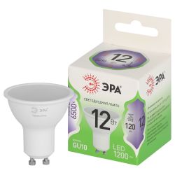 Лампочка светодиодная ЭРА GREEN LINE LED MR16-12W-865-GU10 GL GU10 12 Вт софит холодный свет