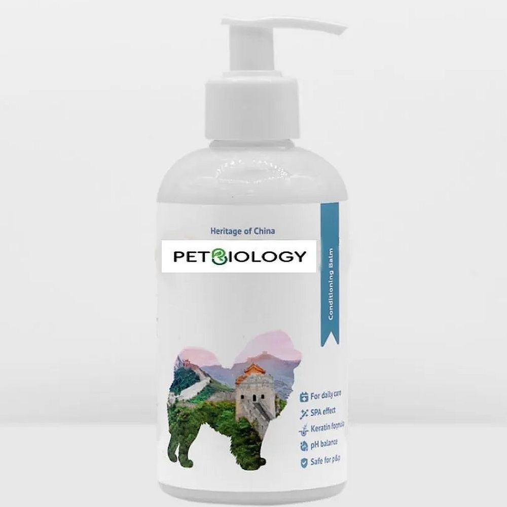 Бальзам-кондиционер PETBIOLOGY для собак от колтунов, легкое расчес, Китай, 300 мл