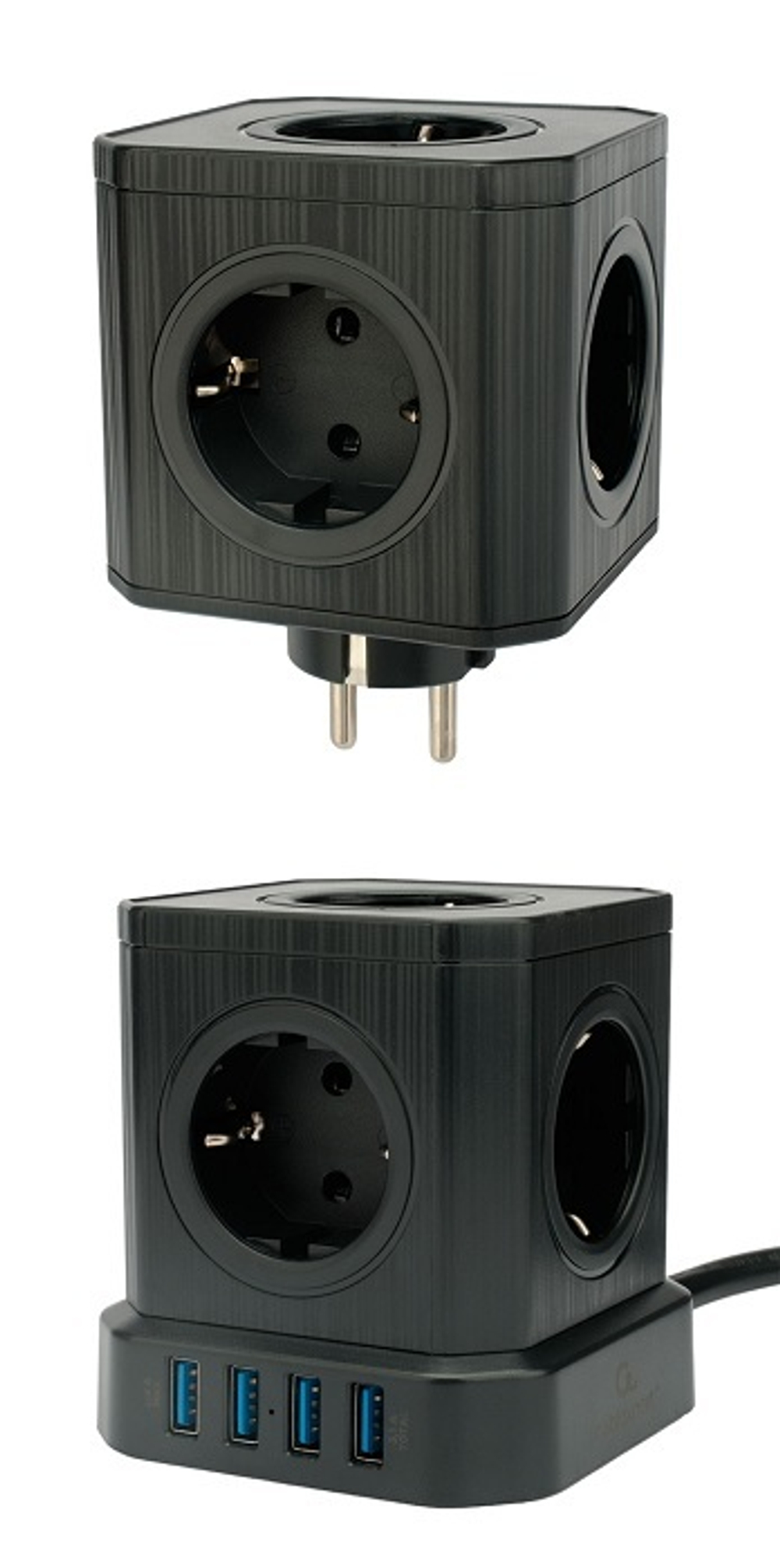 Сетевой фильтр  Cablexpert TWR-9-U4-W-2