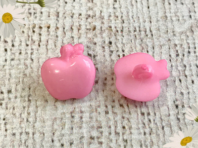 Пуговицы "Яблочко", р 1,5х1,7 см