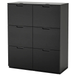 Комбинация с ящиками - IKEA GALANT/ГАЛАНТ ИКЕА, 120х45х102 см, черный