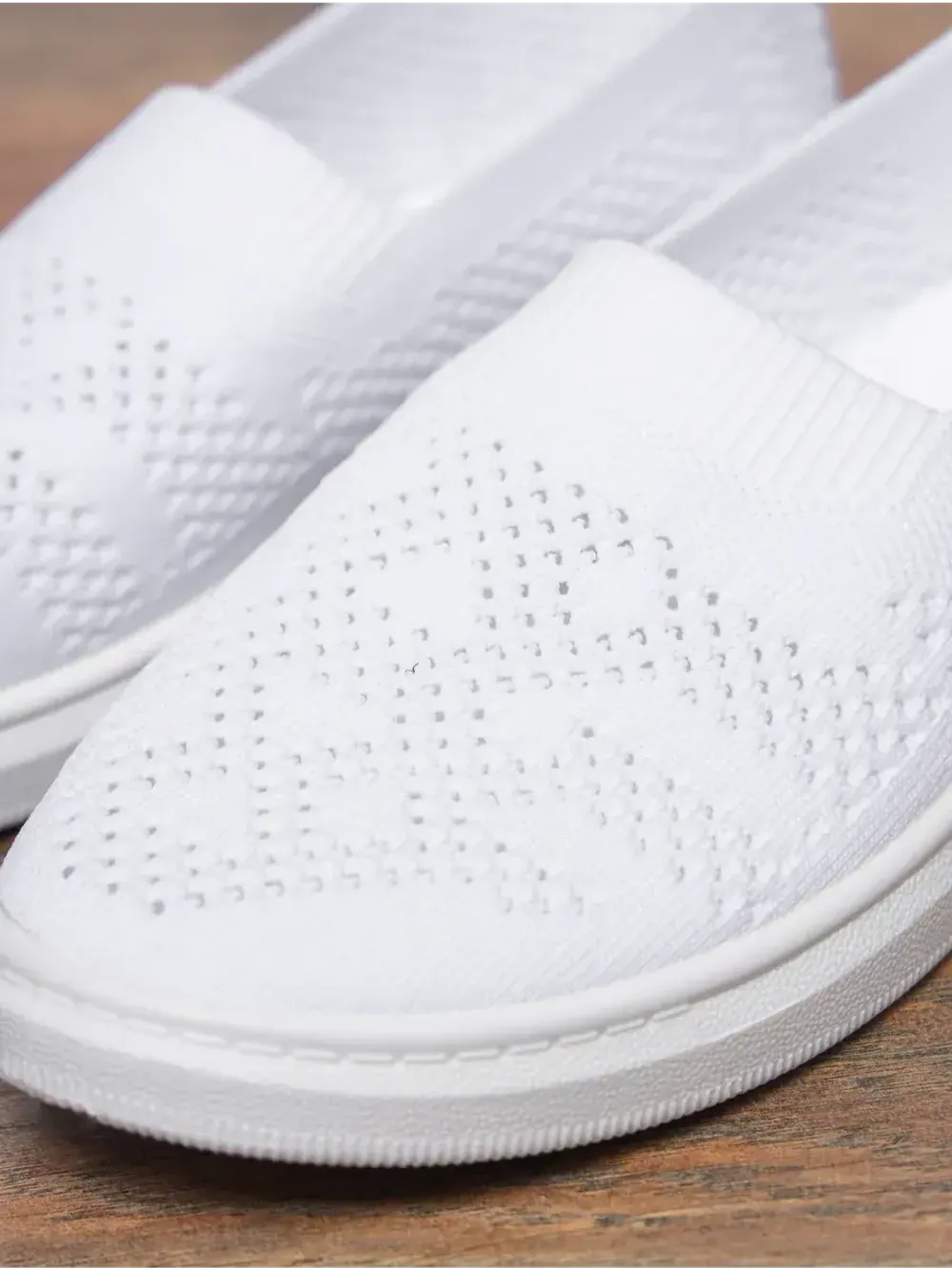 Мокасины летние текстильные