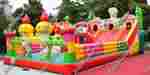 Коммерческий батут "Три поросенка"