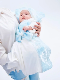 Плед для новорожденных конверт летний