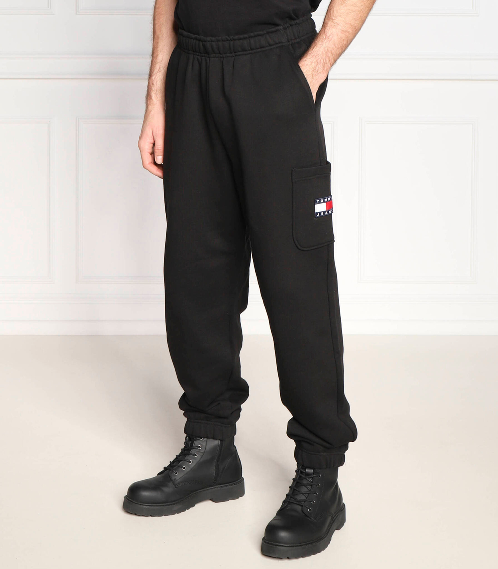 спортивные штаны badge Tommy Jeans - черный(DM0DM15849)