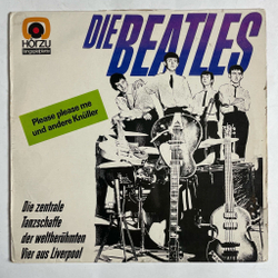 Винтажная виниловая пластинка LP Die Beatles Please Please Me Und Andere Knuller (Germany 1973)
