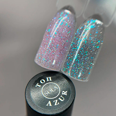 SoLa Top Azur - Топ с шиммером, 15мл