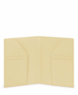 Чехол для паспорта кожаный/Washed Yellow