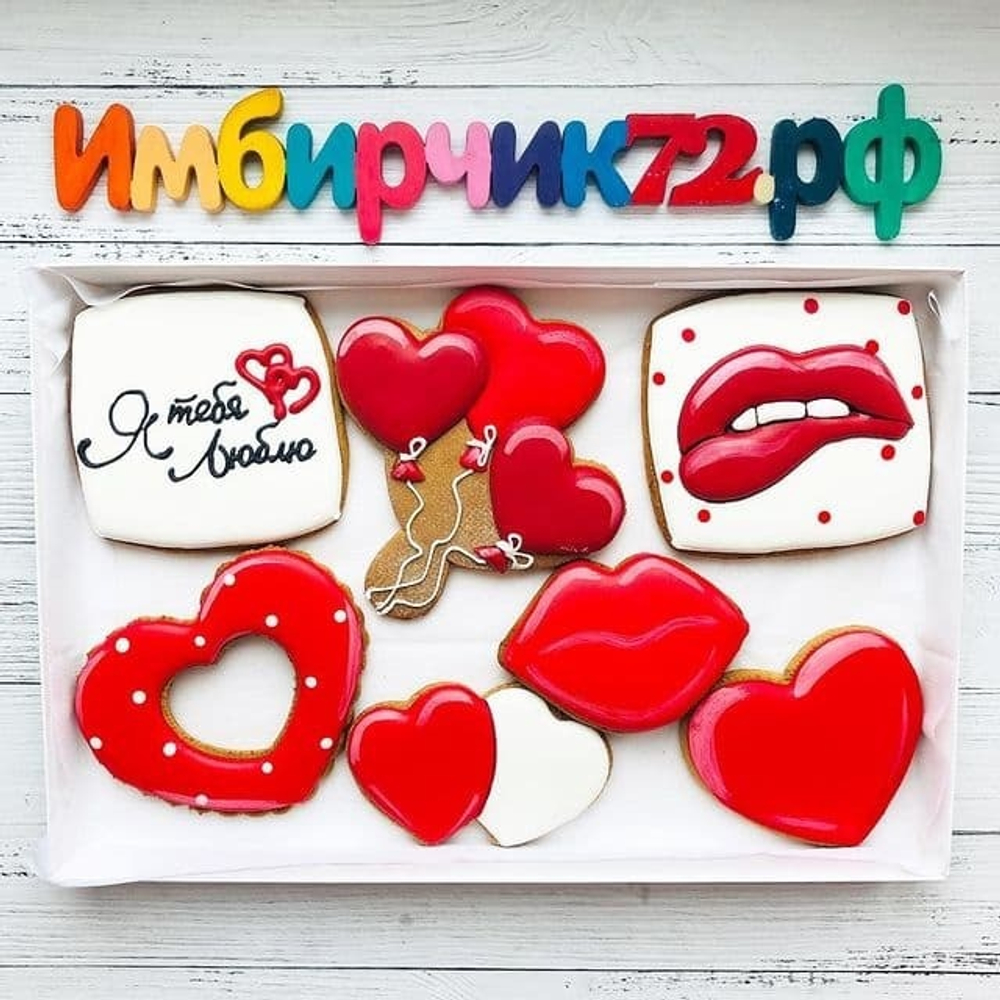 Имбирные пряники Любовь
