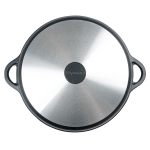 Жаровня алюминий, 3.5 л, антиприг, Горница, Гранит, ж7126аг, с крыш