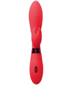 Вибратор кролик Indeep Leyla силикон красный 20,5 см