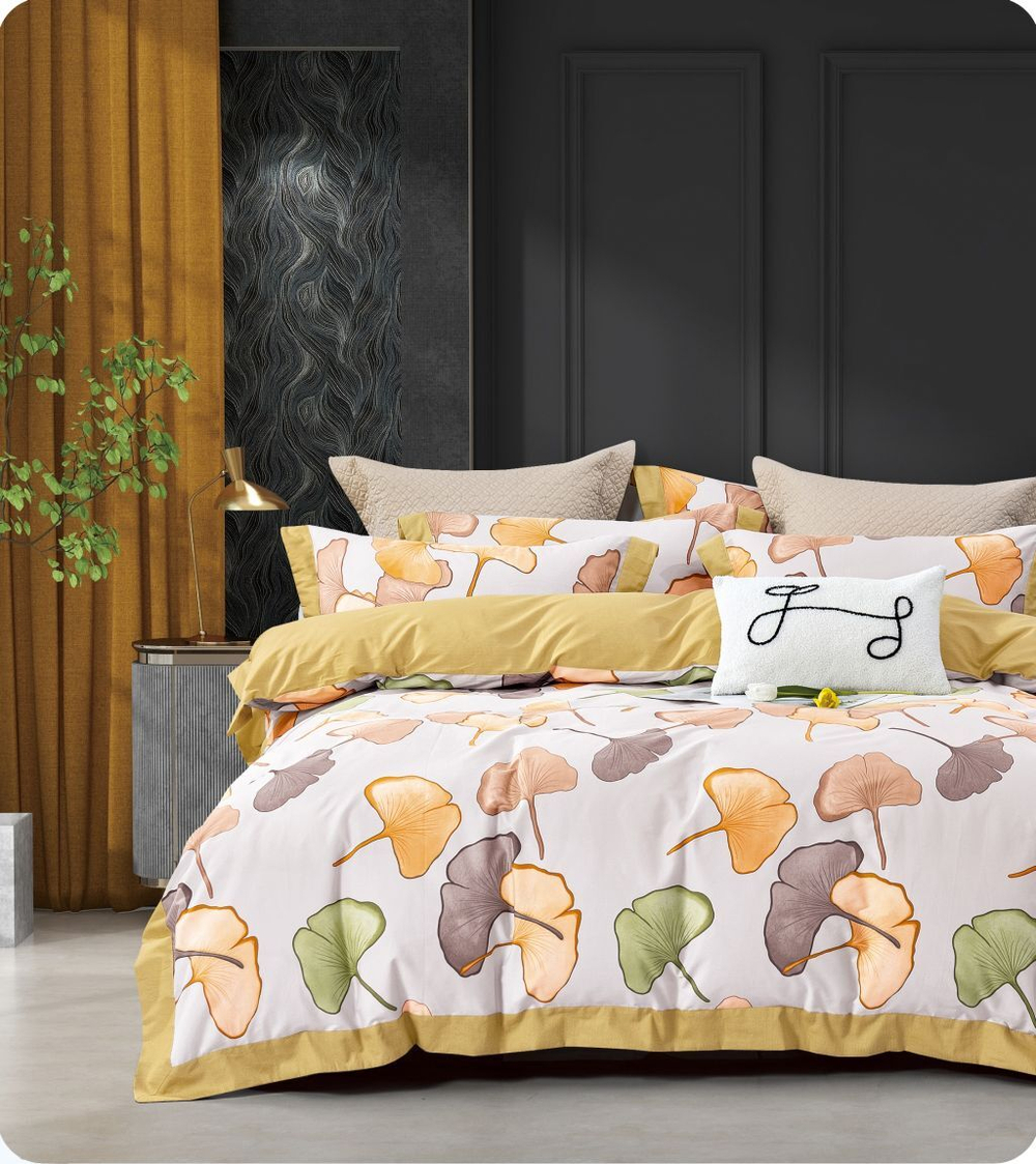 Постельное белье 2 спальное евро Asabella 2030-6