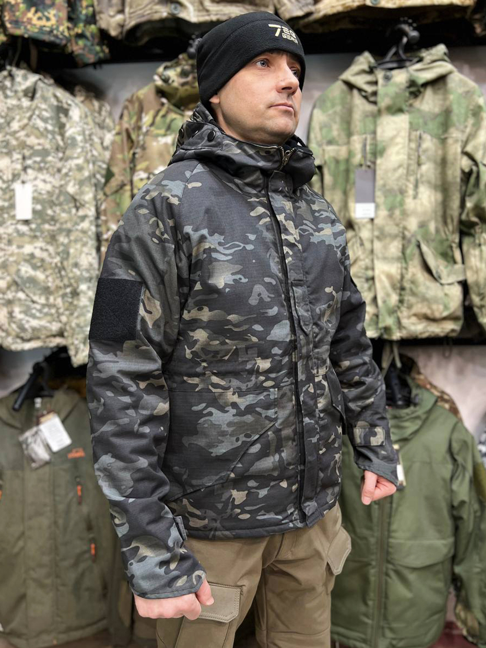 Куртка Han-Wild RipStop Черный Мультикам