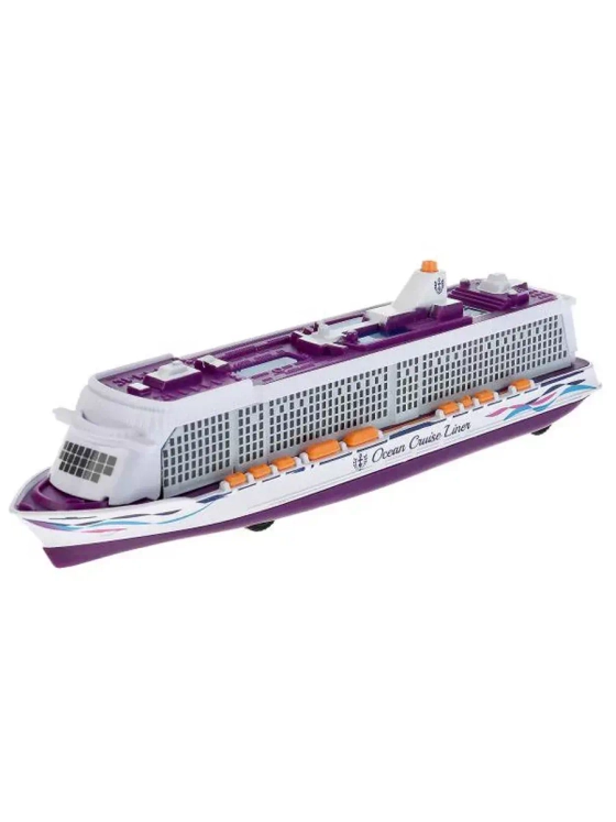 Машинка детская Круизный лайнер 20 см со свет, звук