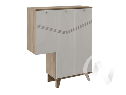 Тумба правая 3 двери М07 Гостиная Лимба