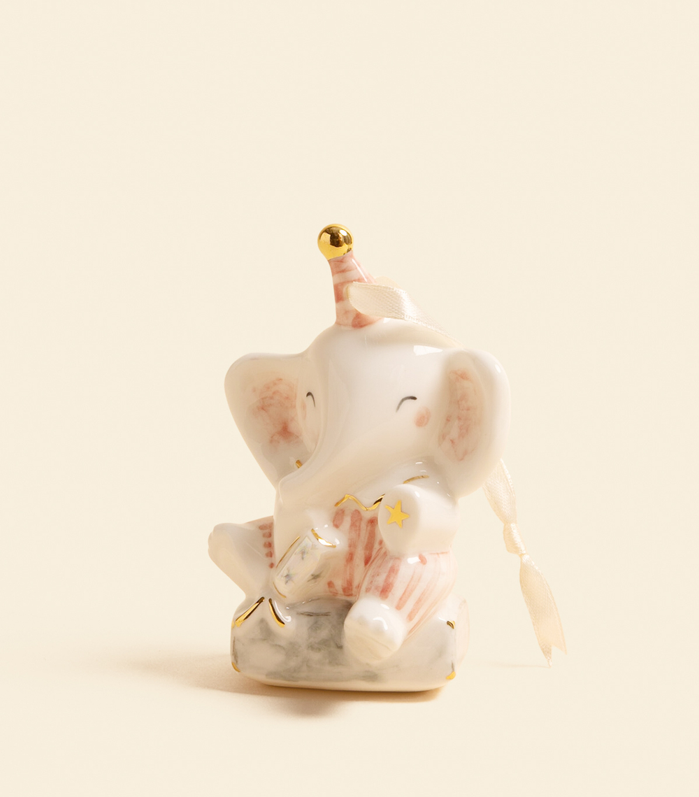 Елочная игрушка — Слоник с хлопушкой | Reveri