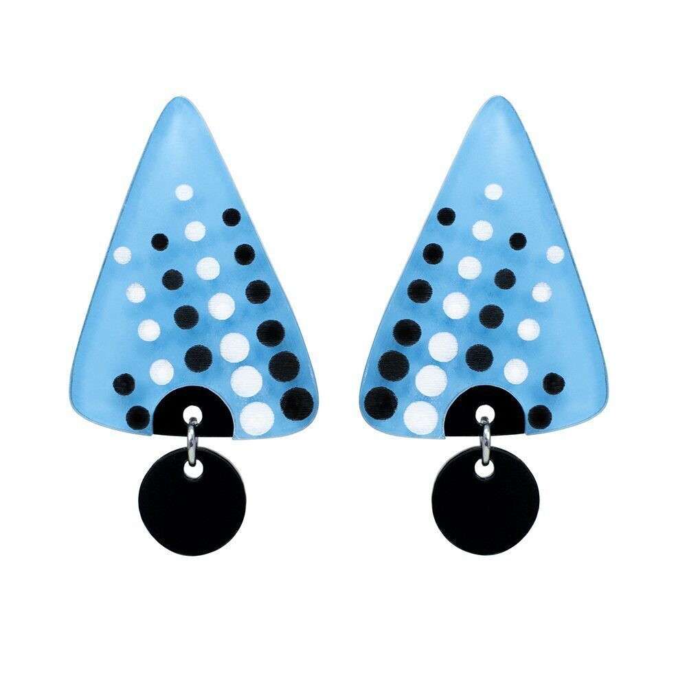 Девичник / Hen-party, earrings, Blue