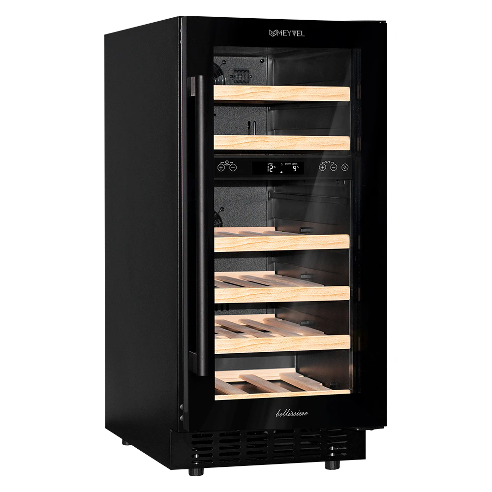 Винный шкаф двухзонный Meyvel MV28-KBT2