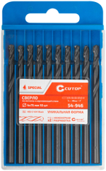 Сверло по металлу Cutop Special, HSS-G, 4 х 75/38 мм (10 шт)