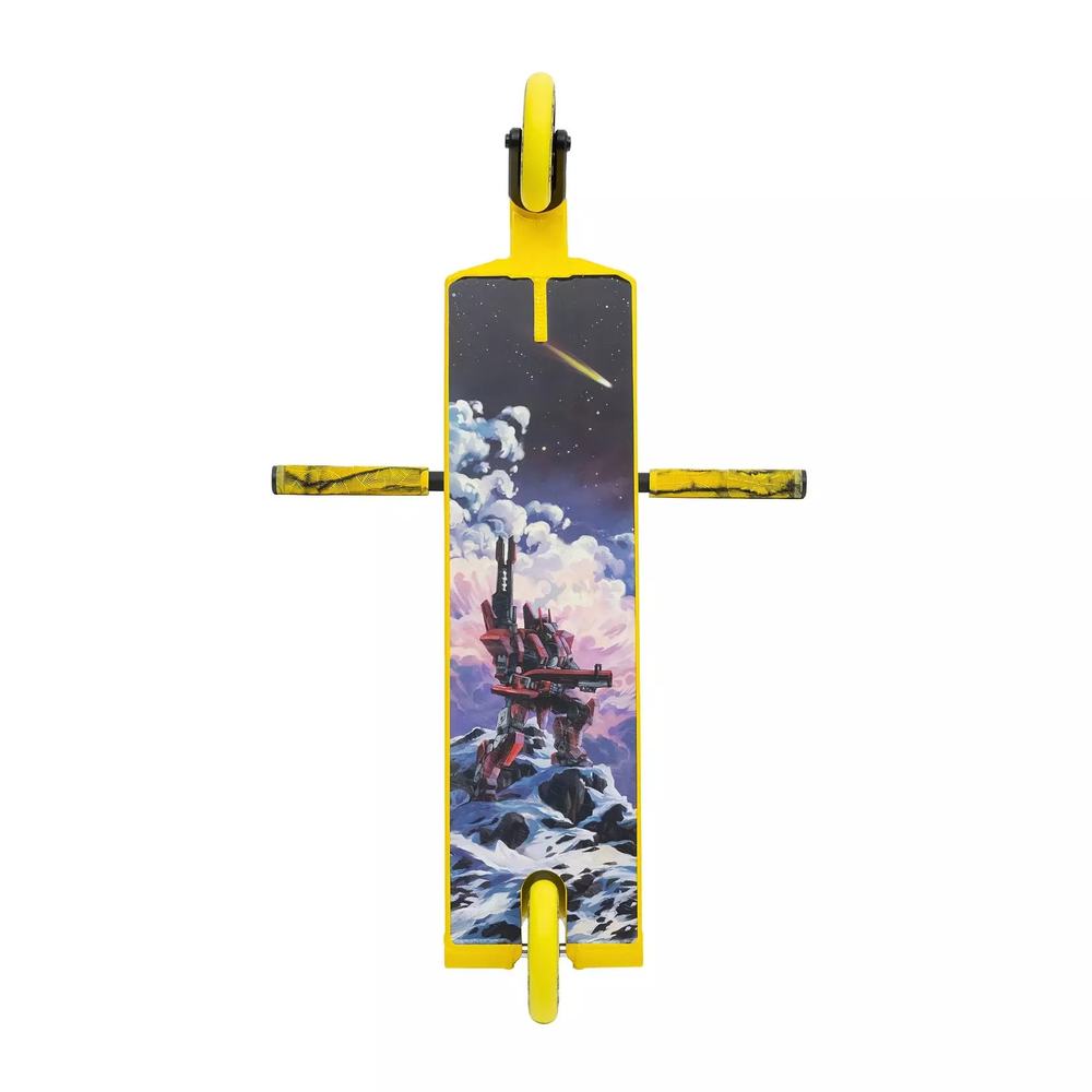 Трюковой самокат Комета Кратос, Желтый/черный