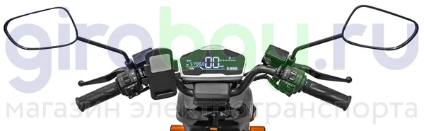 Электроскутер MAIKAOLIN U2 PRO 1500W (60V/70Ah) - Чёрный фото №12