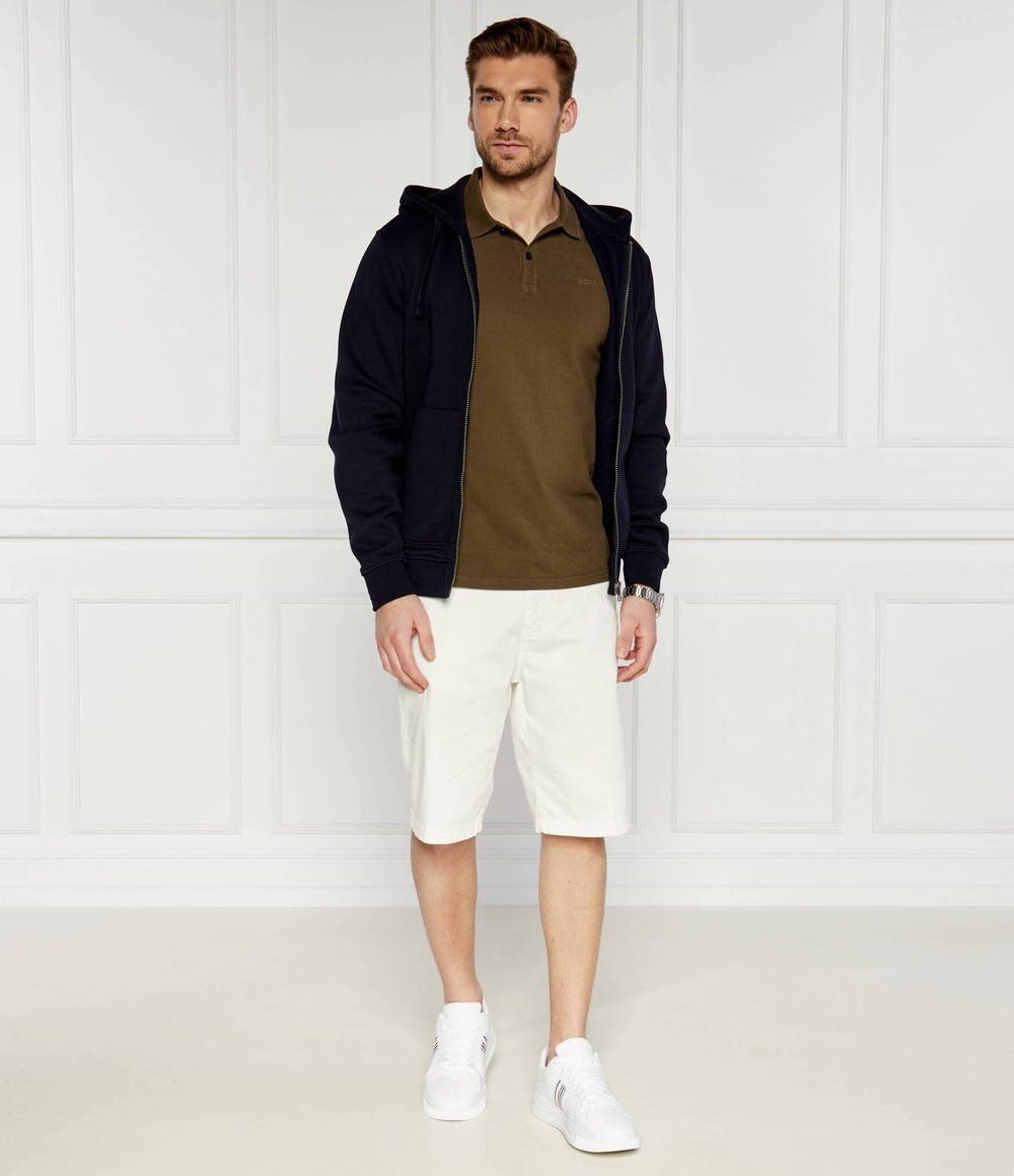 Поло Prime BOSS ORANGE - оливковый(50468576)