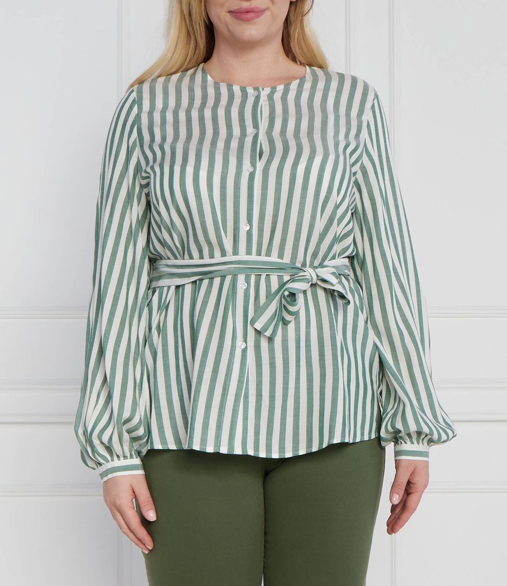 Рубашка PLUS SIZE Persona by Marina Rinaldi - зеленый(1111503)