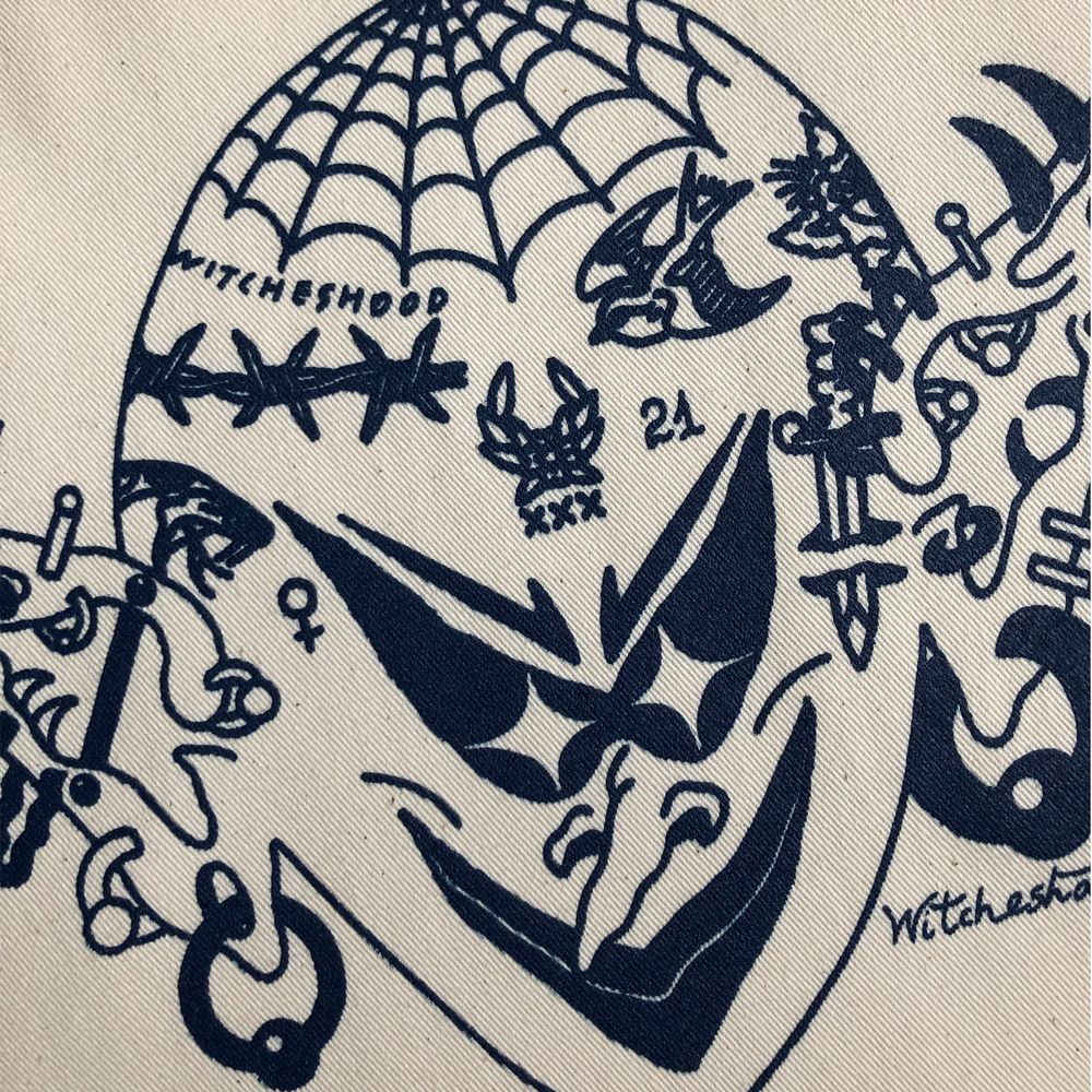 Шоппер Comradonna Art Роберта WitcheshooD бежевый