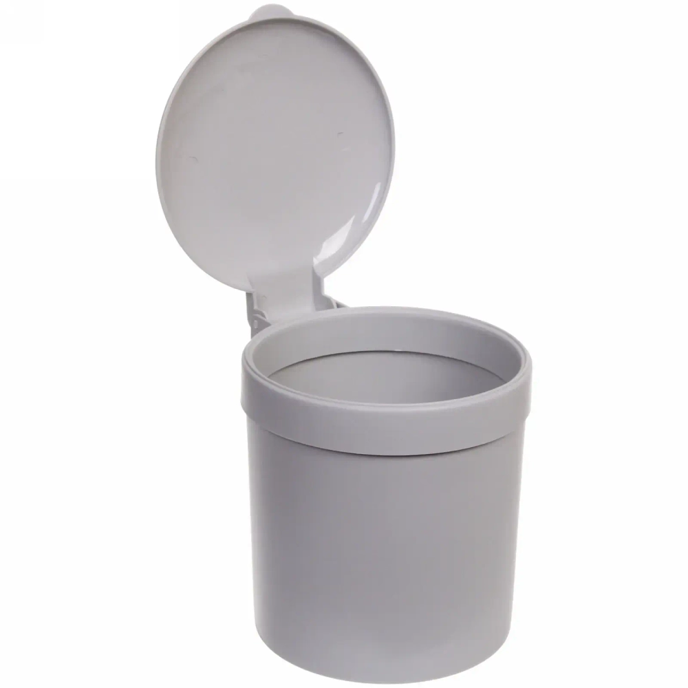 Контейнер для мусора 1,8л светло-серый